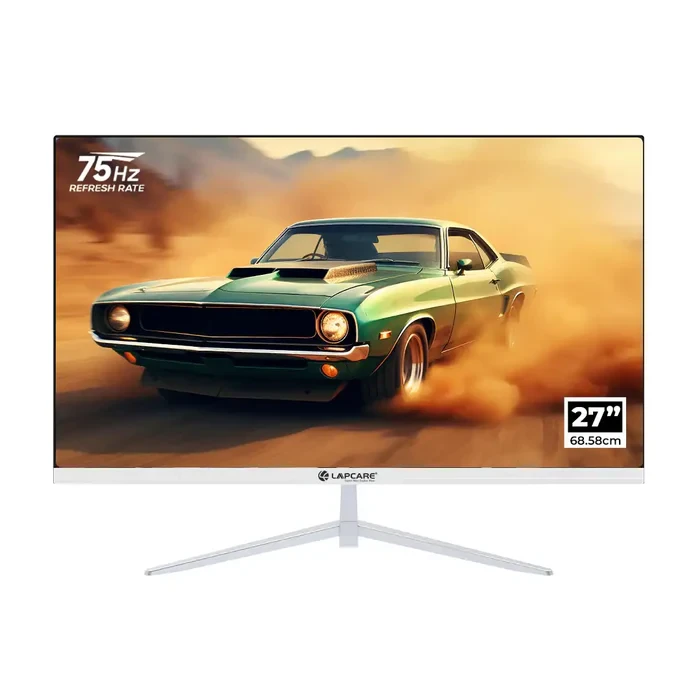 Lapcare | Lapeye 27" LED Monitor with speaker (68.58cm) VGA +HDMI ( LM27GMWSP )
