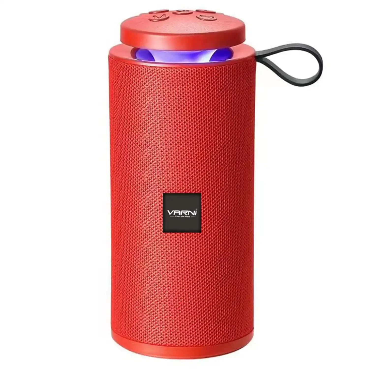Varni MS112 Bluetooth Speaker Portable Outdoor Loudspeaker Wireless Speaker Mini Double Stereo Music Surround Bass Box Support Aux, Memory Card (Red)