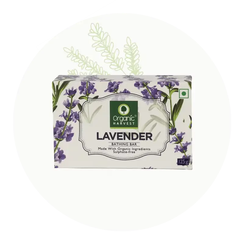 Organic Harvest Lavender soap, 125g