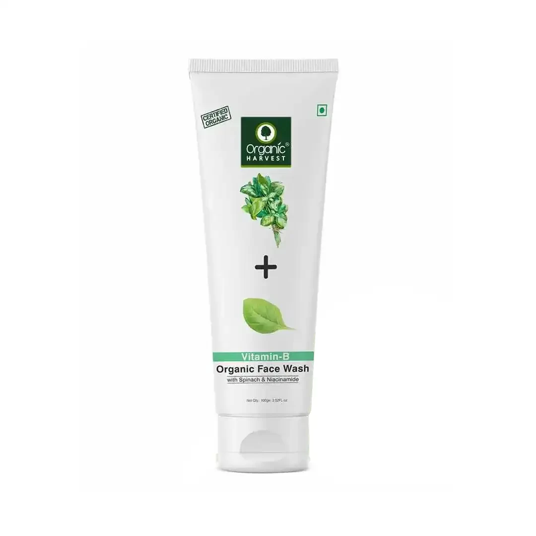 Organic Harvest Vitamin B Face Wash, 100g