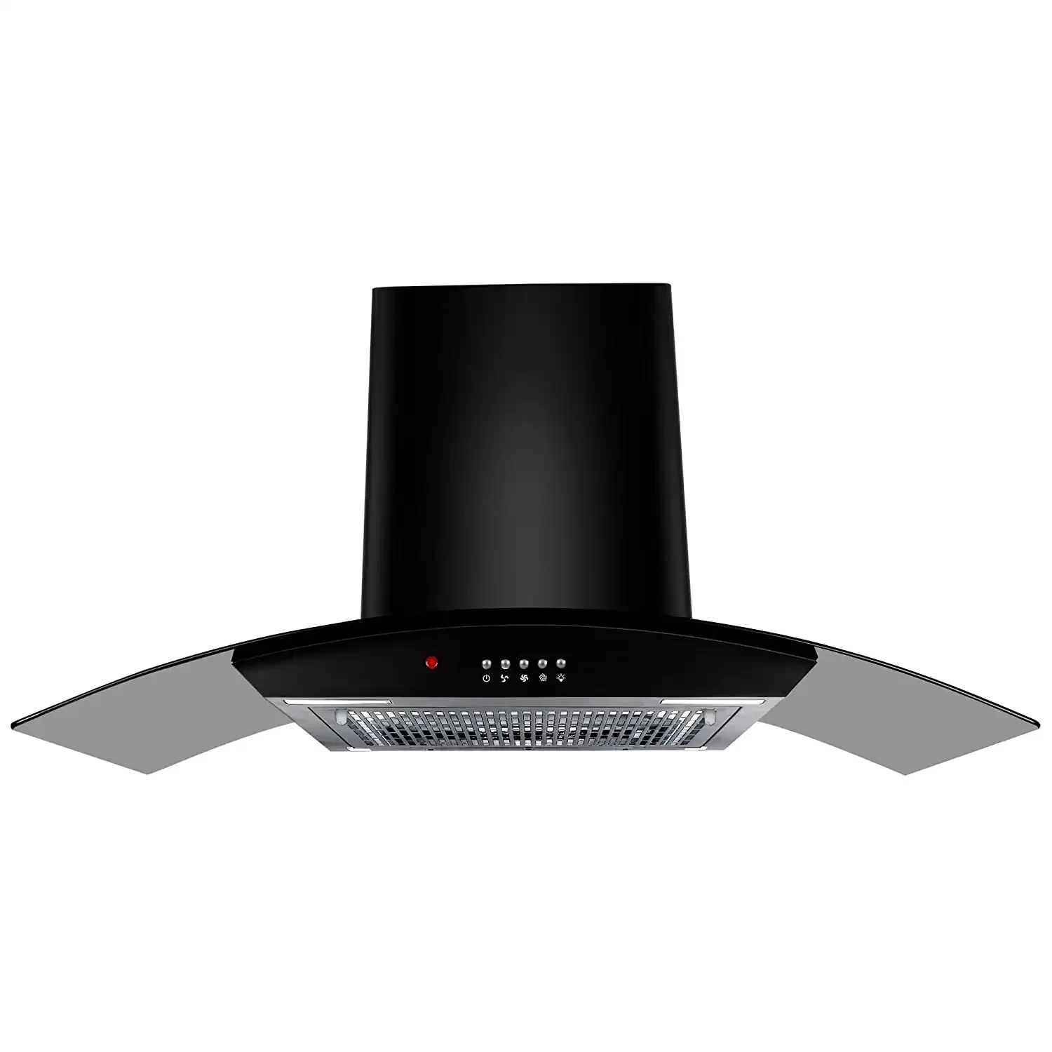 Faber HOOD ACE PRO HC PB BK 90, Filterless technology, Push Button, Black
