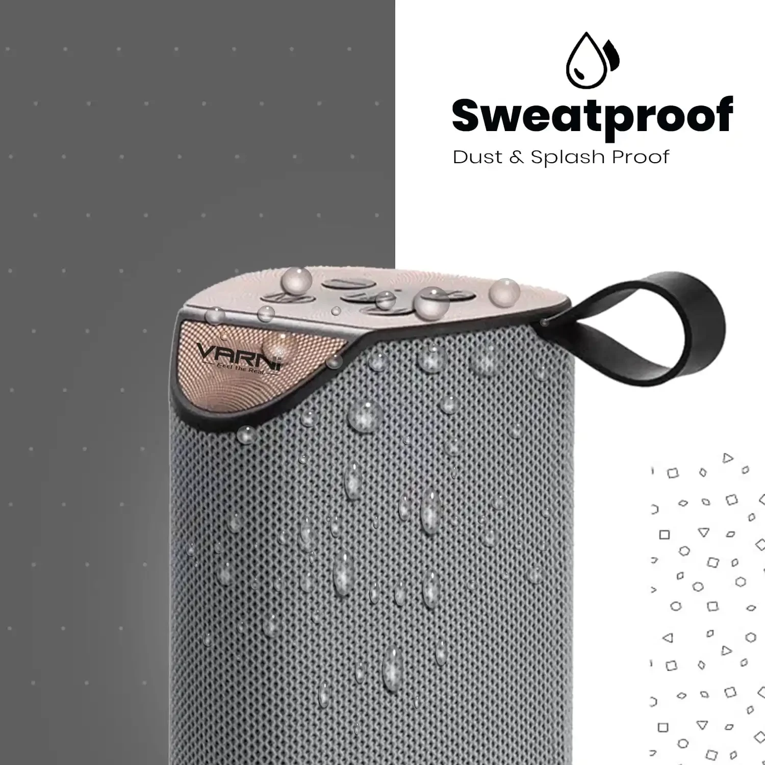 Varni MS111 Super Bass Portable Wireless Bluetooth Speaker for Androids (MS111 Grey)