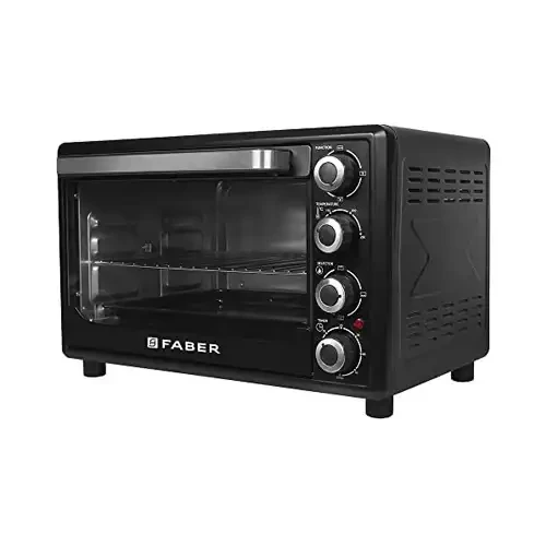 Faber FOTG BK 34 Liter Oven Toaster Grill,Black, 34 liter