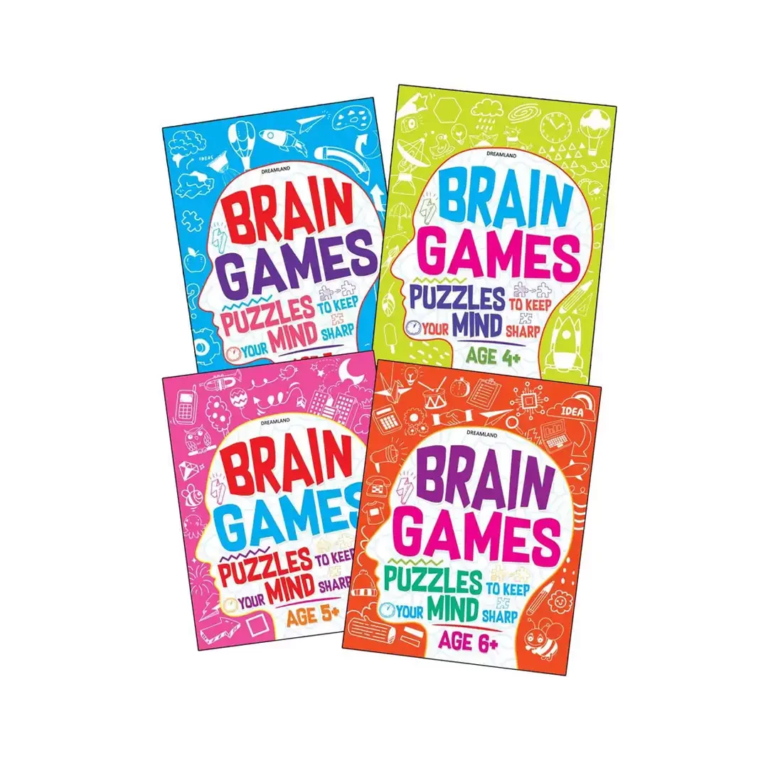 Brain Games Series (A set of 4 Books)