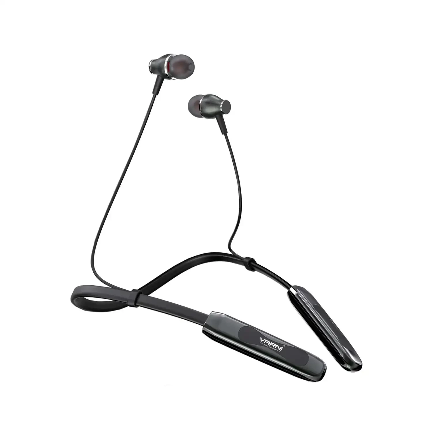 Varni B997 Bluetooth Wireless in Ear Earphones Neckband with 1min Quick Charge, Up to 20H Playback, Powerful Bass, with mic for Clear Calls, Micro Port, IPX5, Voice Assistant
