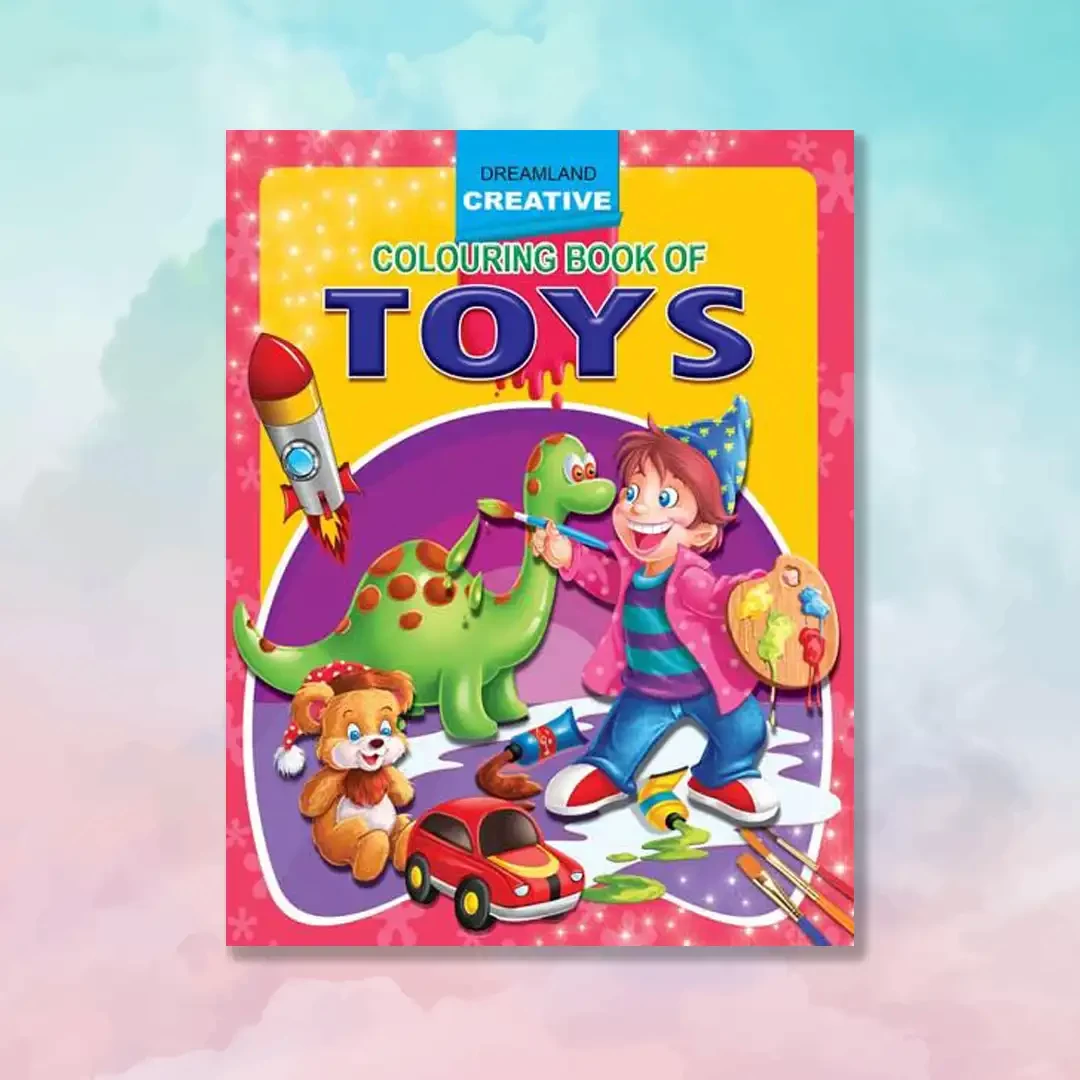 Creative Colouring Book - Toys