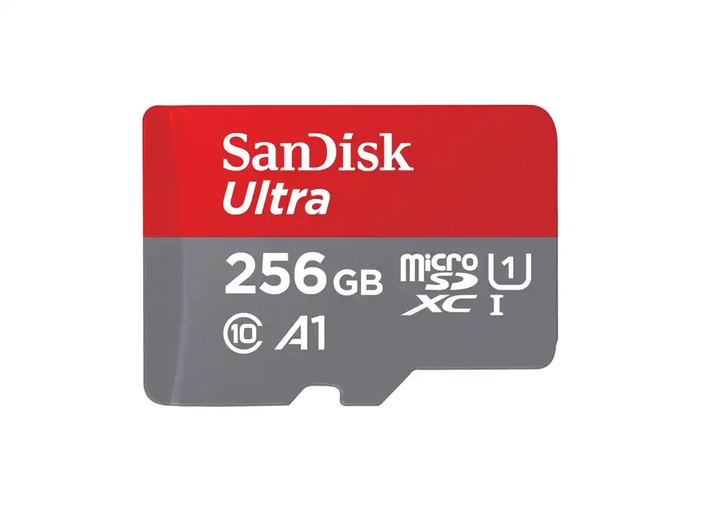 SanDisk Ultra microSD UHS-I Card 256GB, 120MB/s R