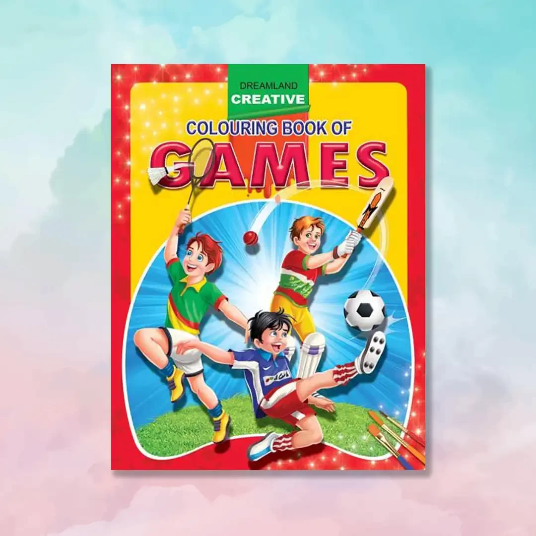 Creative Colouring Book - Games