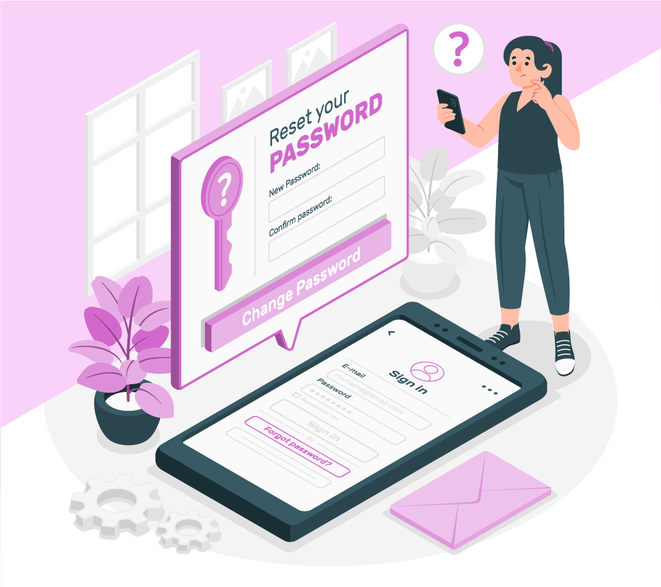 Forgot Password Page Image