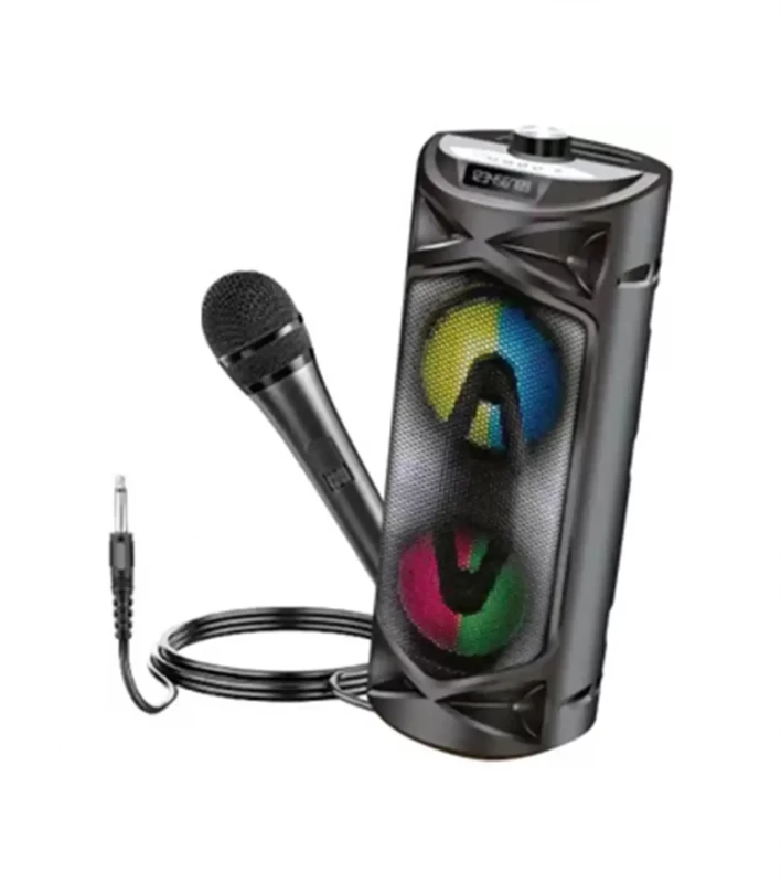 Varni Parmanu Wireless Bluetooth Portable Party Speaker with Wired Mic 16 W