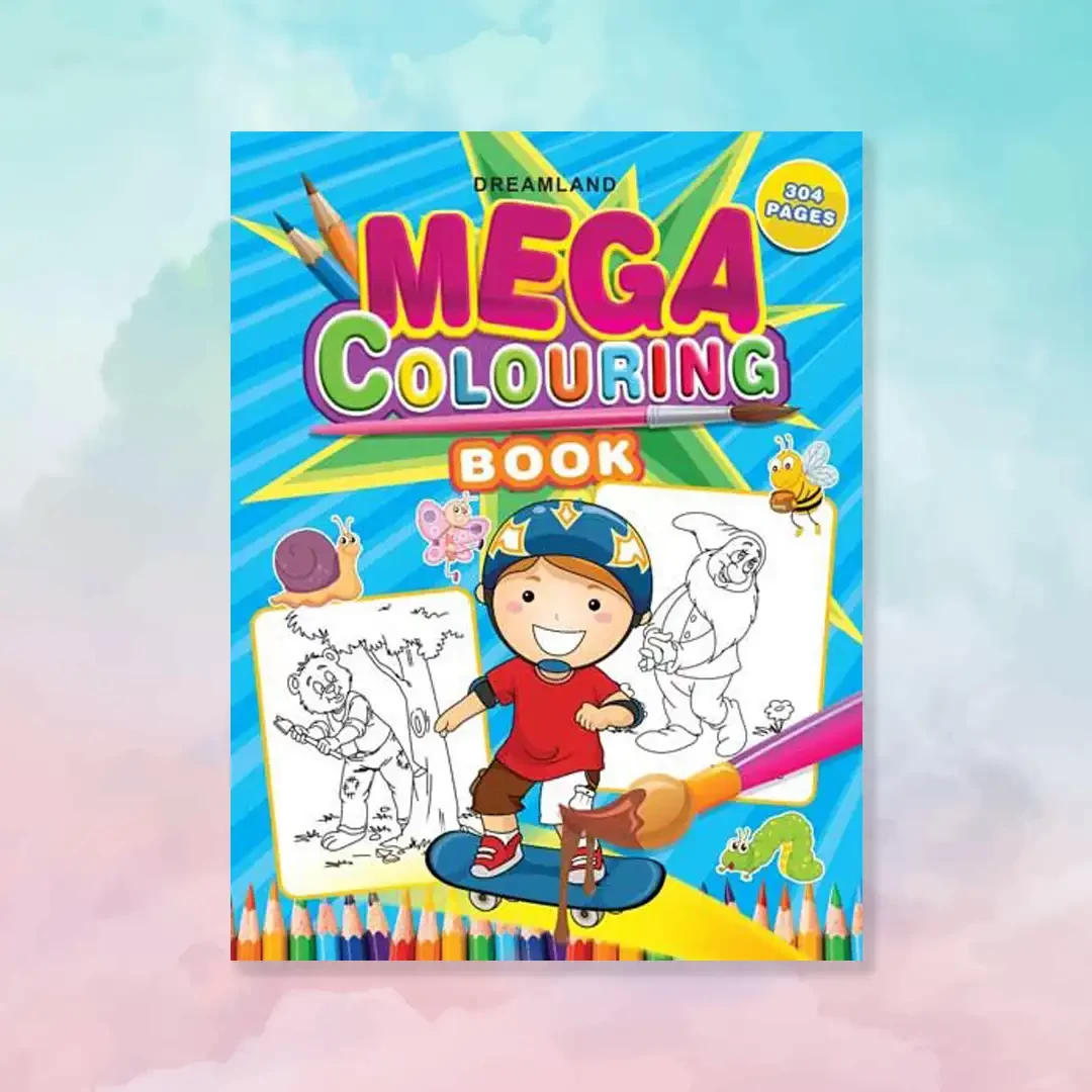 Mega Colouring Books Dreamland Publications