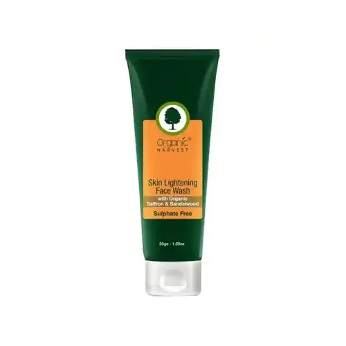 Organic Harvest Skin Lightening Face Wash, 100g