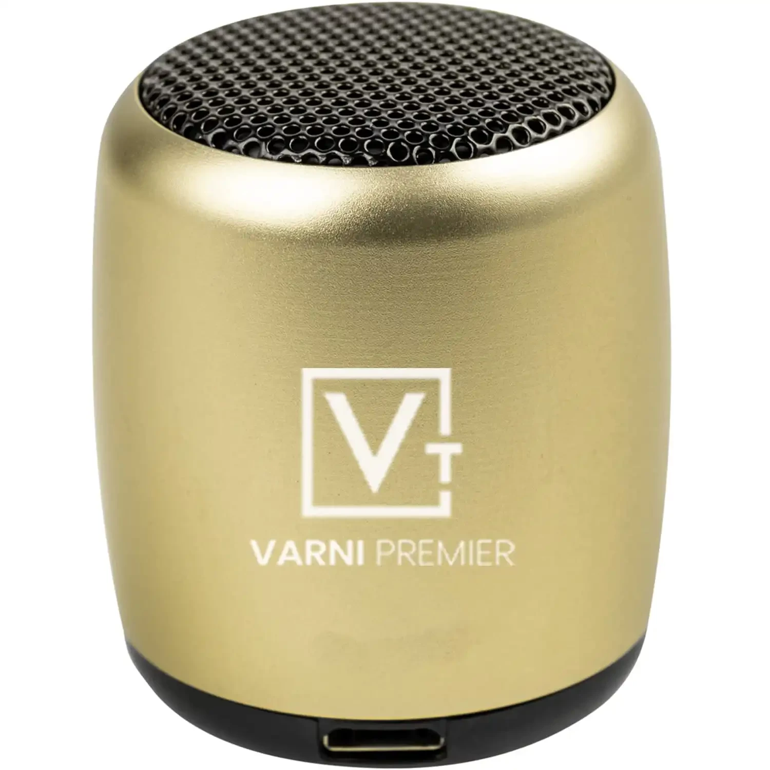 Varni S04 Mini 5 Hours Playtime Super Ultra Mini 3 Watt Wireless Bluetooth Portable Speaker (Gold)
