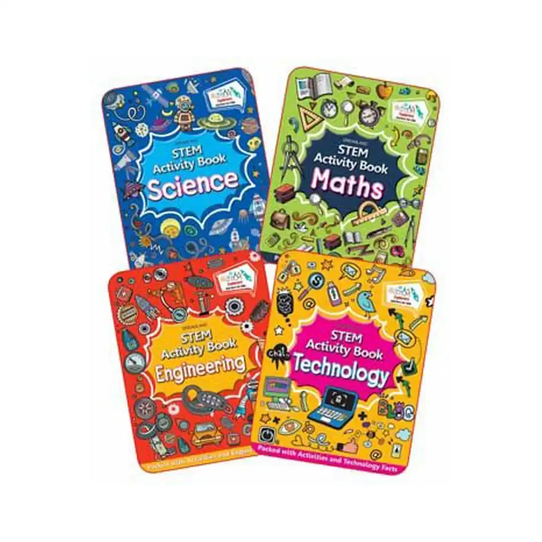STEM Activity Books Pack (A set of 4 Books)